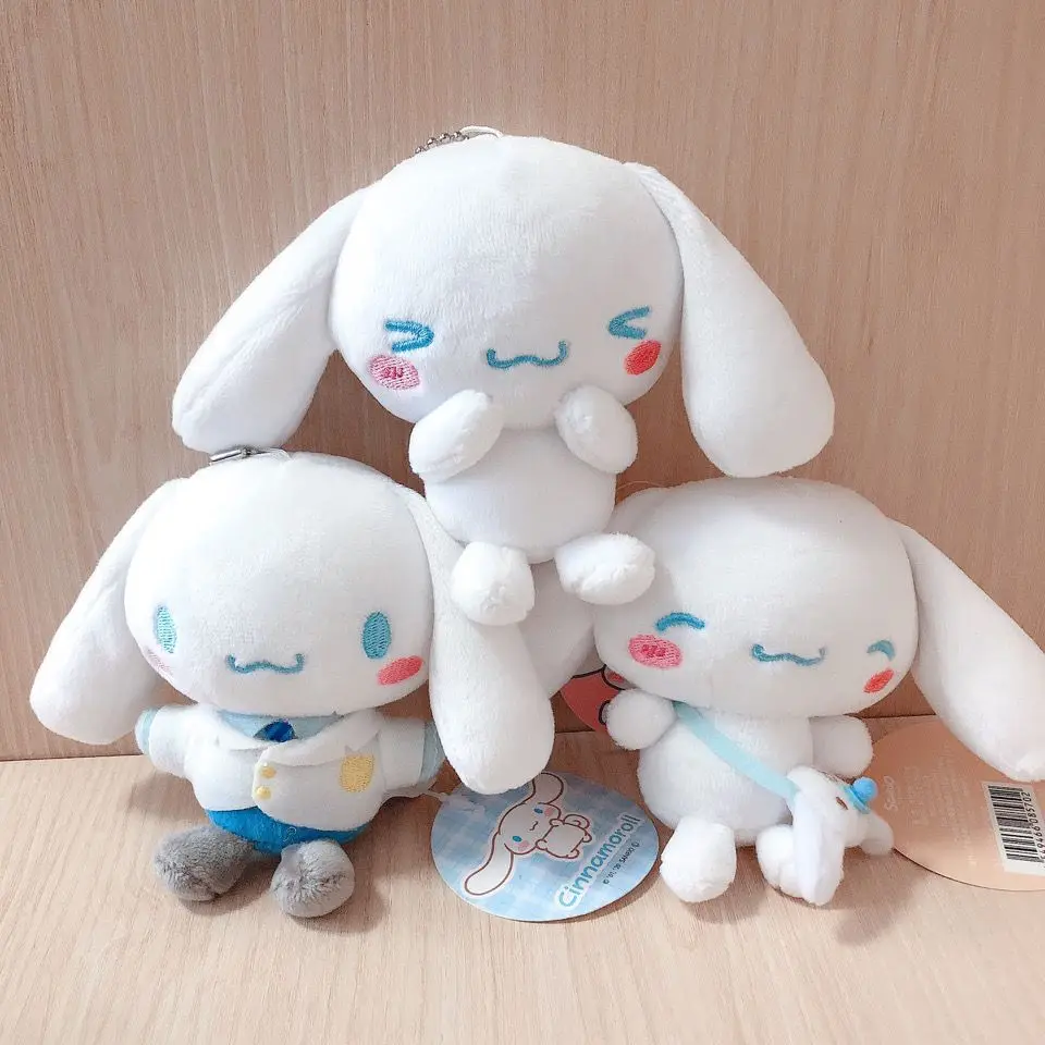 

New Sanrioed Kawaii Anime Cartoon series Cinnamoroll High-value cute plush doll girl heart toy to send girlfriend holiday gift