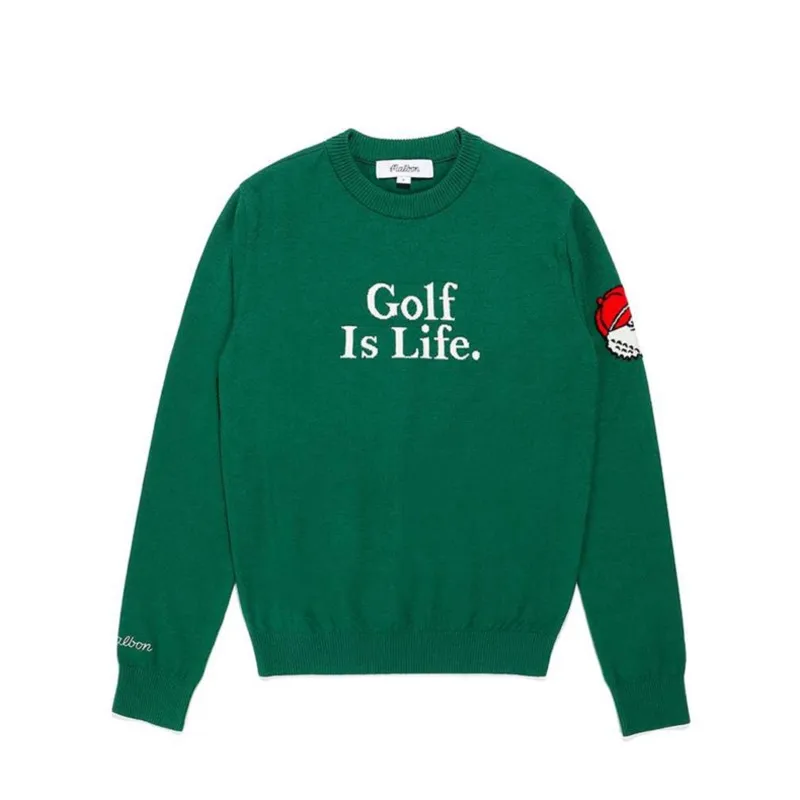 Golf New Men's and Women's Sweaters Soft Simple Comfortable Couple Sports Knit Top