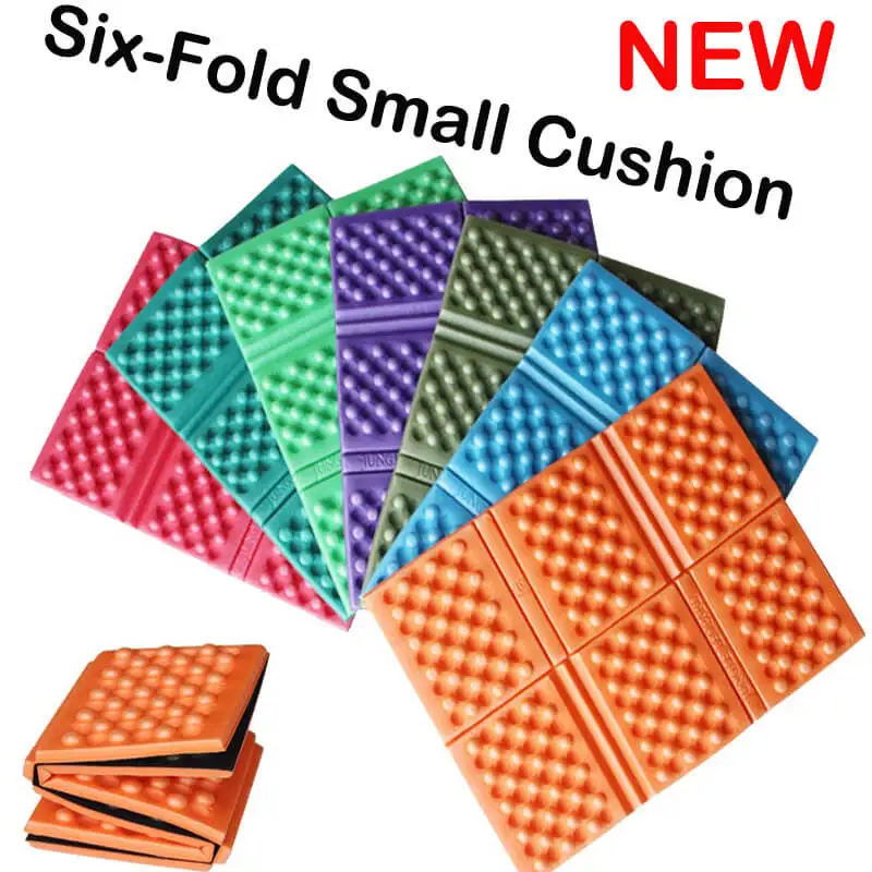 Новая Складная подстилка XPE в 6 раз портативная Маленькая подушка