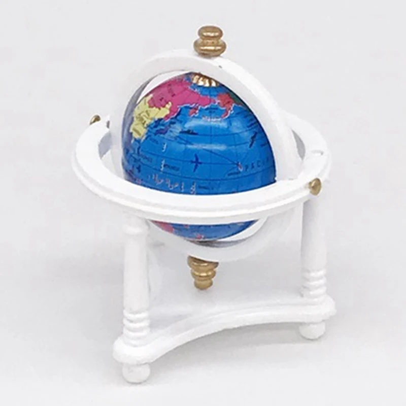 Женский/12-дюймовый кукольный домик глобус с деревянной подставкой мини-Глобус
