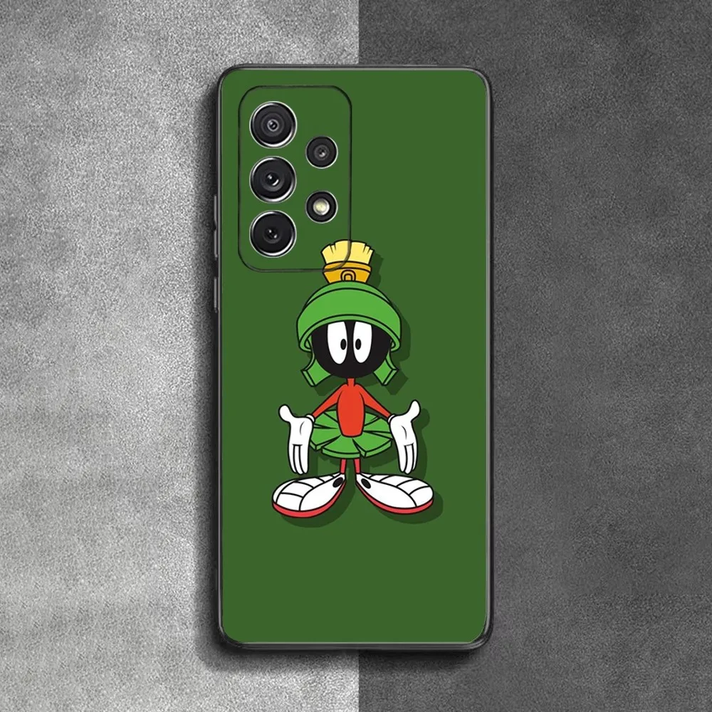 Чехол для телефона M- Marvin The Martian Samsung S24 23 22 30 21 10 9 Ultra Plus Lite FE мягкий силиконовый