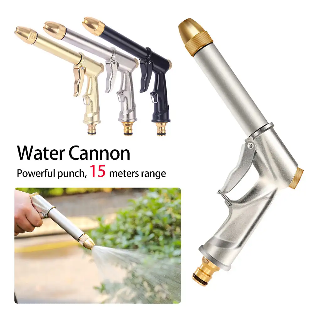 

Dropshipping Garden Water Gun Sprinkler Hose Nozzle High Pressure Car Wash Foam Pot Water Spray Guns Watering Irrigation Tools