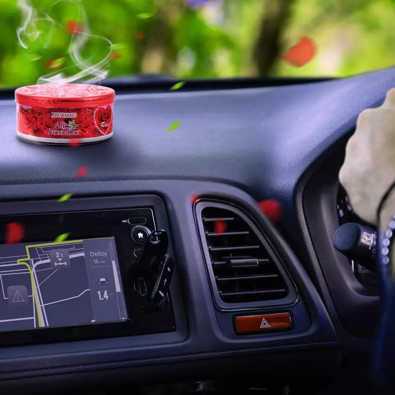 

New Rose Flavors Solid Indoor Car Home Solid Deodorizing Scent Air Freshener Fragrance Car Perfume Car Decoration