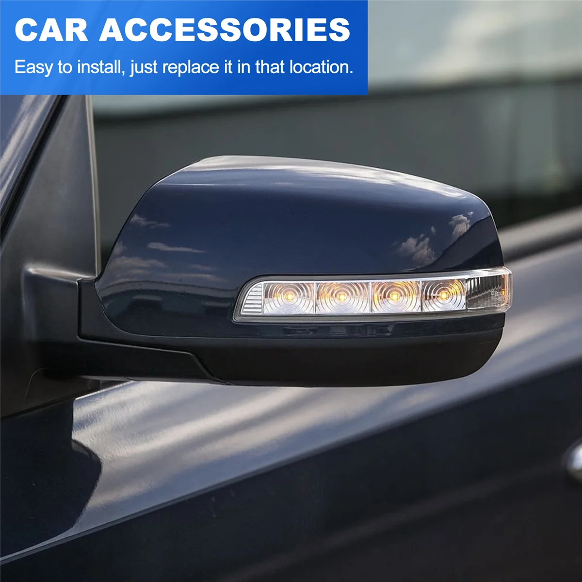 876132P00 0 светодиодный сигнал поворота зеркальная лампа для KIA Sorento 2009-2014 основное