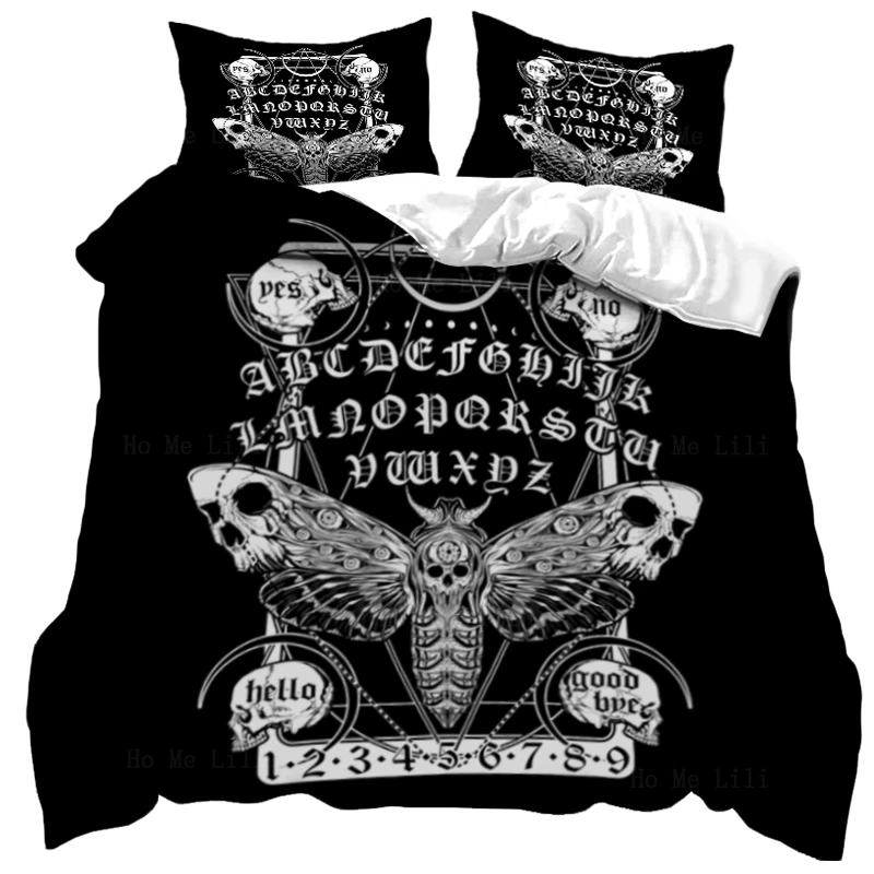 

Доска с изображением черепа, розы, темного духа, полуночного ворона, ведьмы, языческие искусственные обложки от Ho Me Lili для украшения постель...