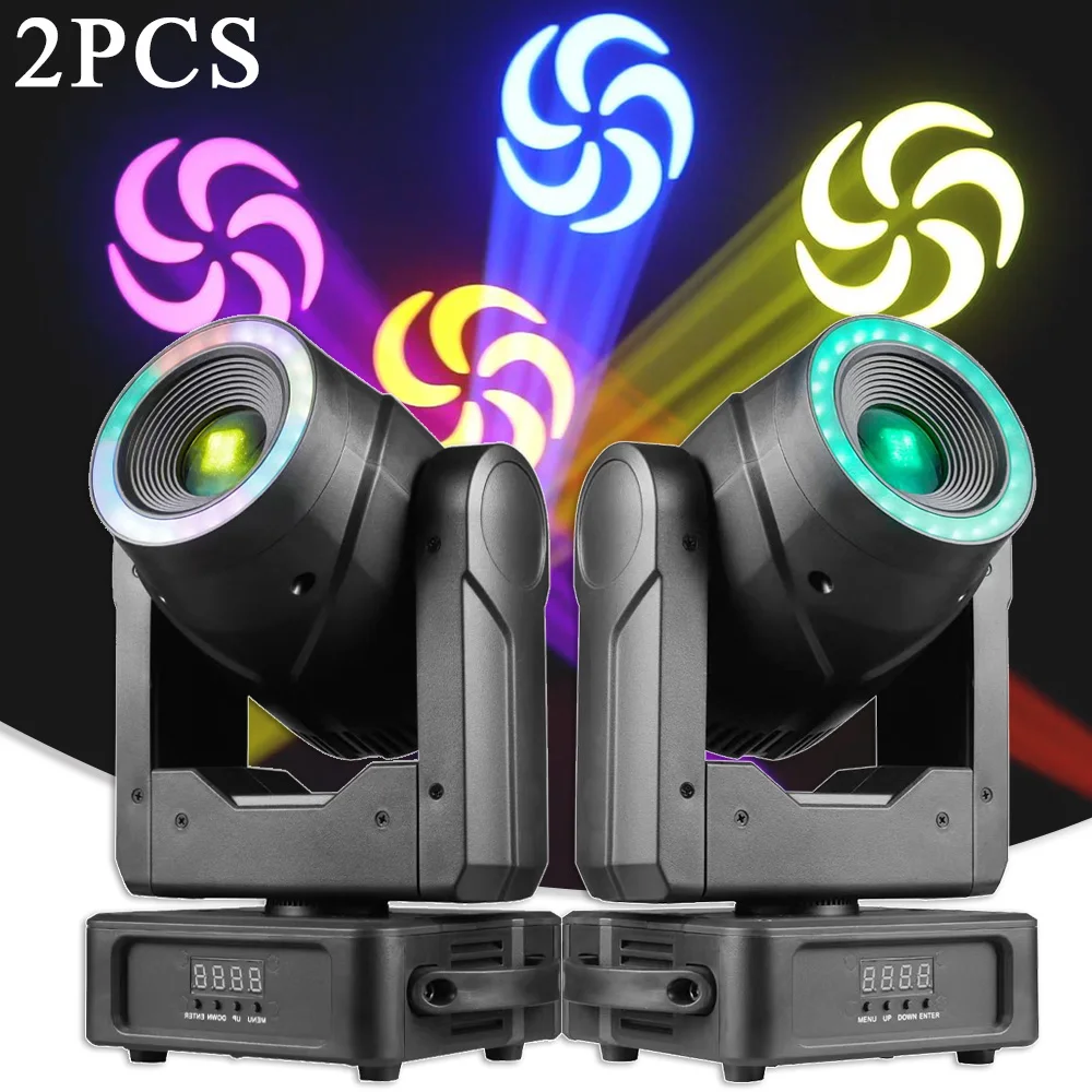 2 шт. сценическое RGB-освещение с 3 призмами 150 Вт