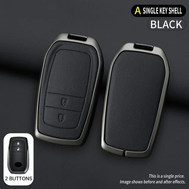 

Чехол для автомобильного ключа, чехол-держатель для Toyota Yaris Cross Hilux Innova Fortuner Camry Land Cruiser 200 300 Prado Crown TLK 200