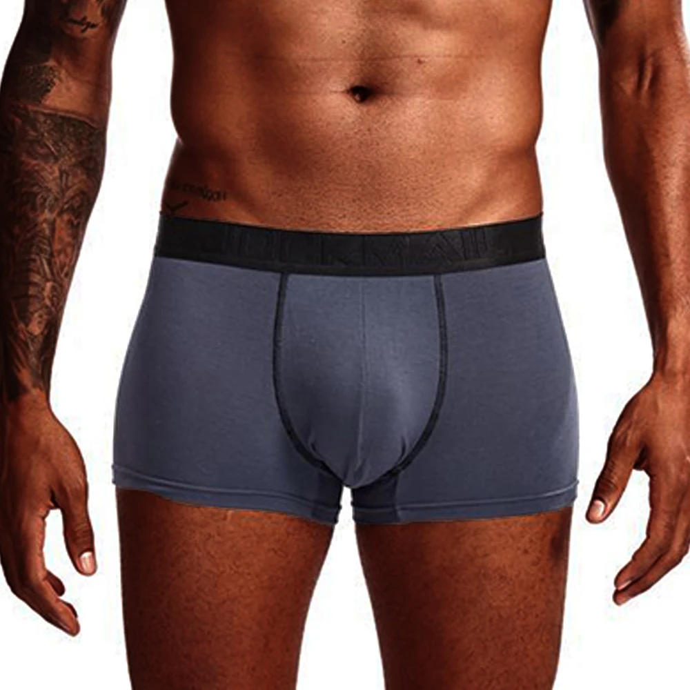 JOCKMAIL 8pcs/lot Sexy Men Boxers Underwear Boxershorts Homme Cuecas Male Mesh 3D U Convex Pouch Calzoncillos Slip Gay Underpant