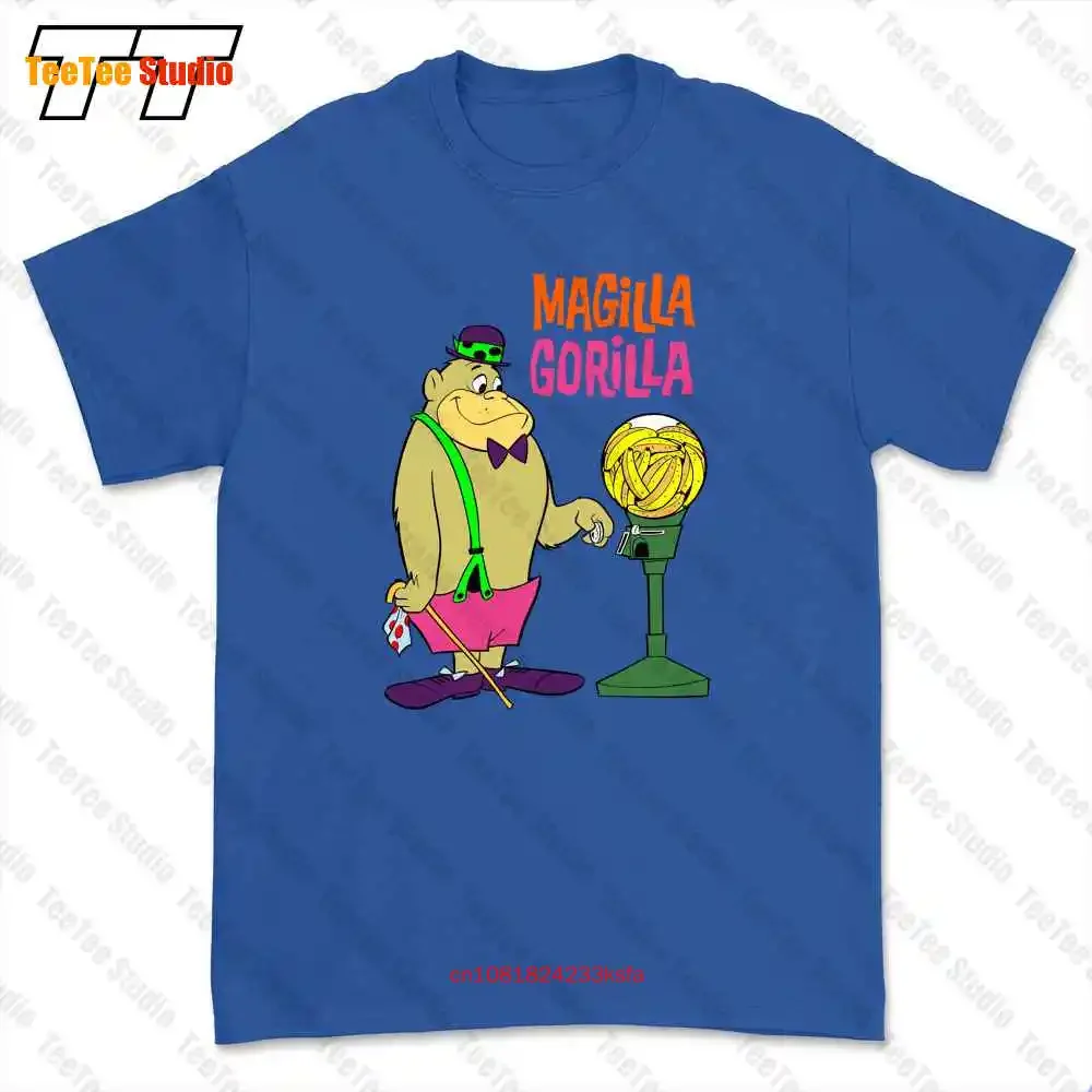 Футболка Magilla Gorilla Captain Divertente Cartoon Anni CPBH