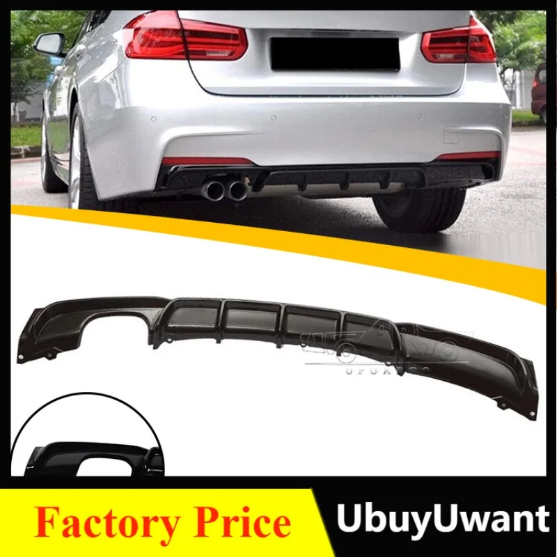 Прямая Заводская поставка двойные выхлопные трубы из АБС-углеродного волокна