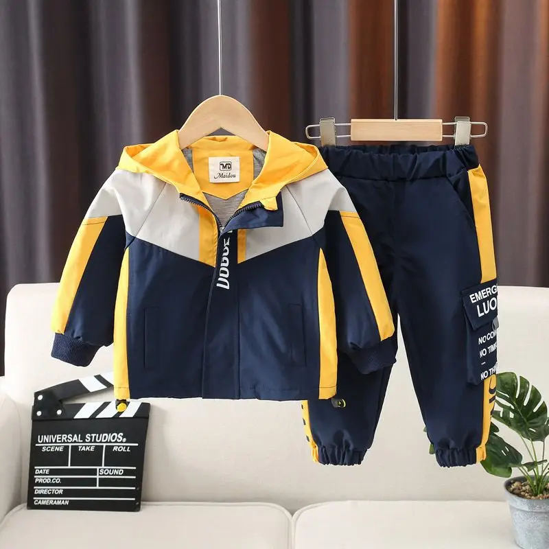 

Children's Clothing Boys Clothes Autumn Korean Style Baby Clothes Kids' Sportswear 2 Pcs Toddler Baby Kid Clothes Boy Outfit Set