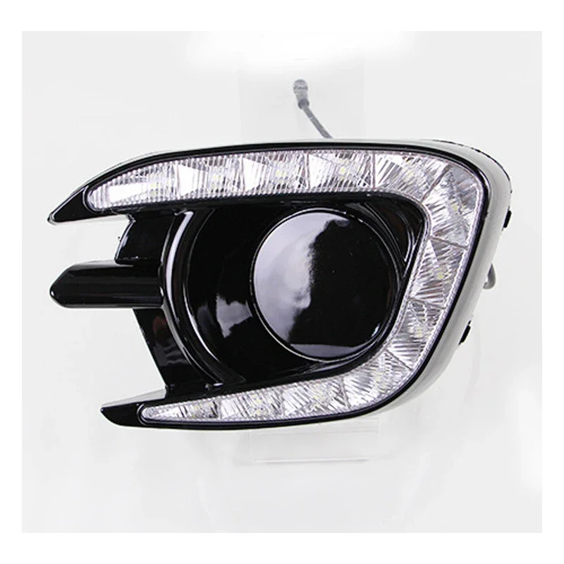 Для Mitsubishi Pajero Sport Montero 2013 2014 2015 дневные ходовые огни противотуманная фара крышка 12