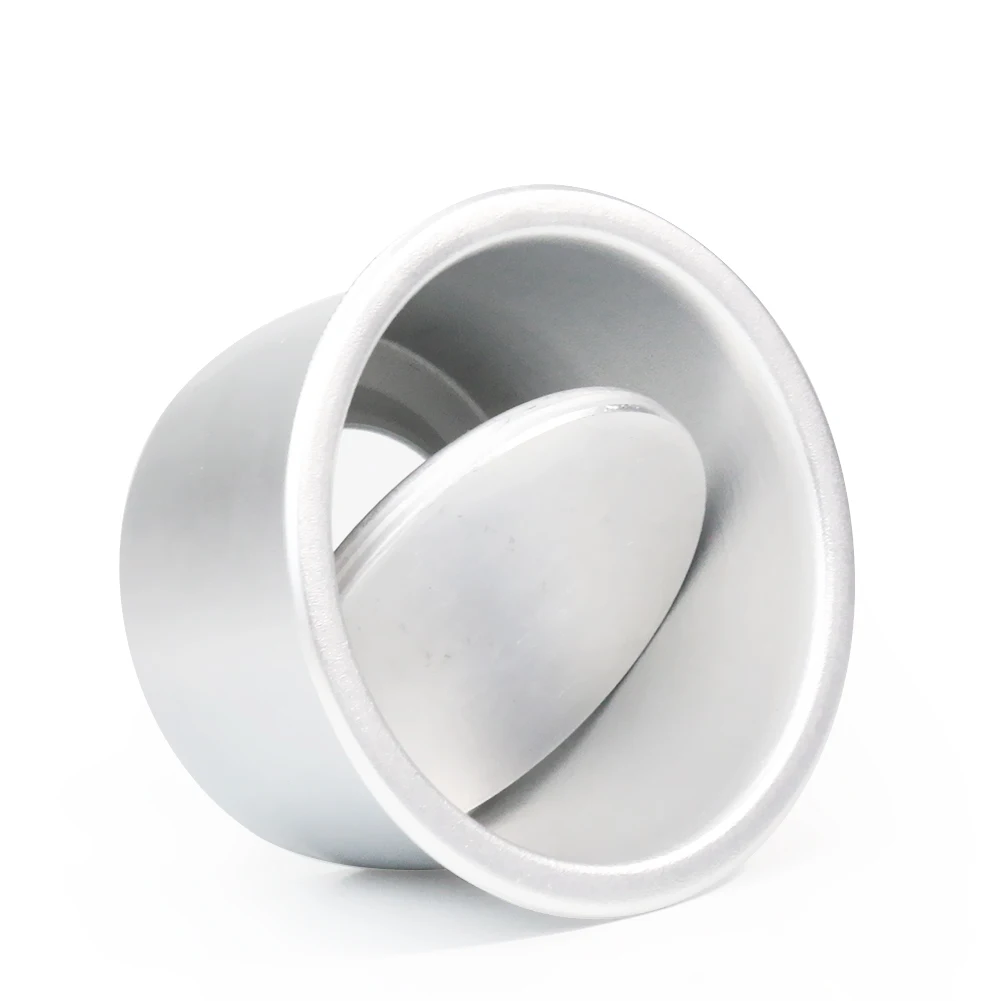 Форма для торта 2 дюйма простой металлический инструмент с живым дном легкой