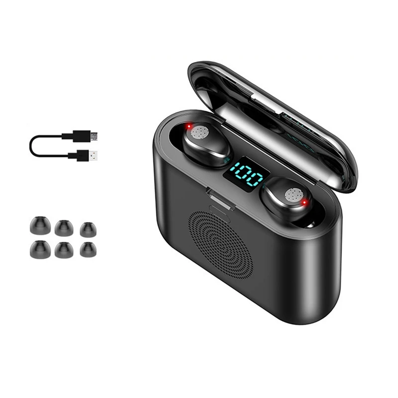 

TWS-стереонаушники AT41 2 в 1 с поддержкой Bluetooth и микрофоном