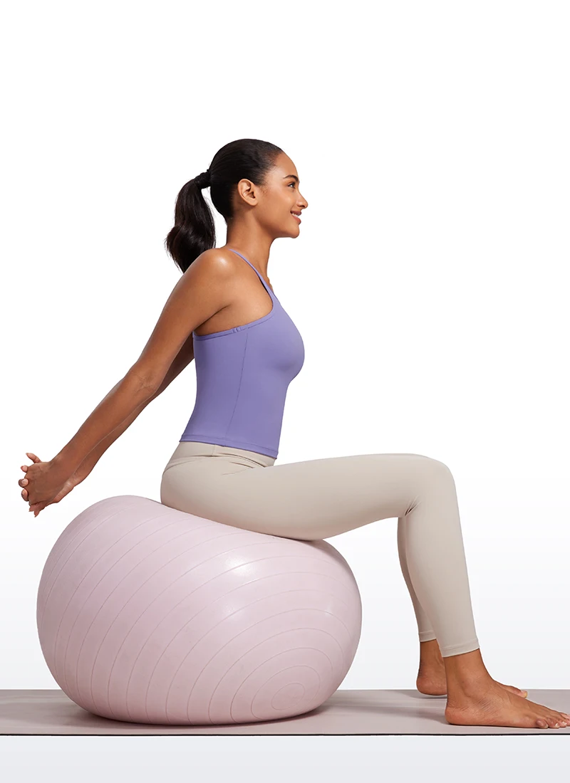 CRZ YOGA Butterluxe Женская майка для тренировок на спине со встроенным