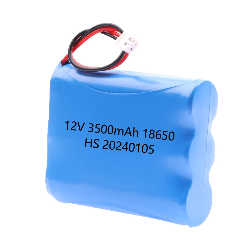 12V 18650 3500mAh lithium-ion Battery pack Monitor CCTV Camera battery 12.6 V high capacity upgarde 2600mah 3000mah
