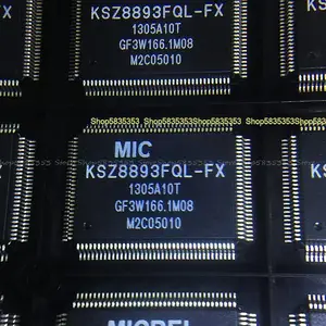 2-10pcs New KSZ8893FQL-FX QFP-128 Ethernet chip