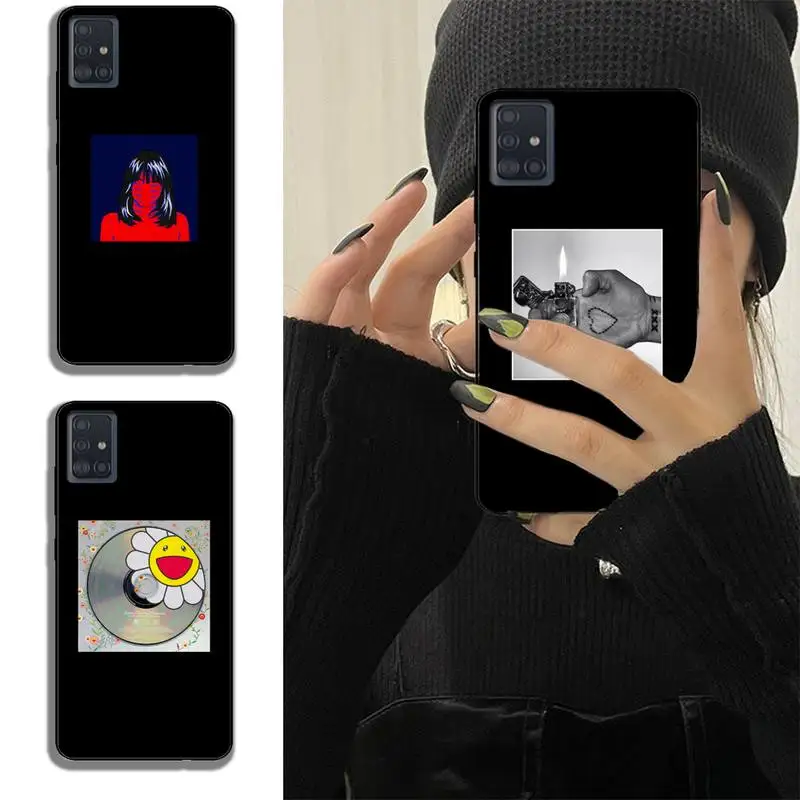 

Black Series Phone Case For Samsung Note M 31 9 A51 A52 A71 A72 A80 A91 A20E A32 A31 A21 A11 Fundas Shell Cover
