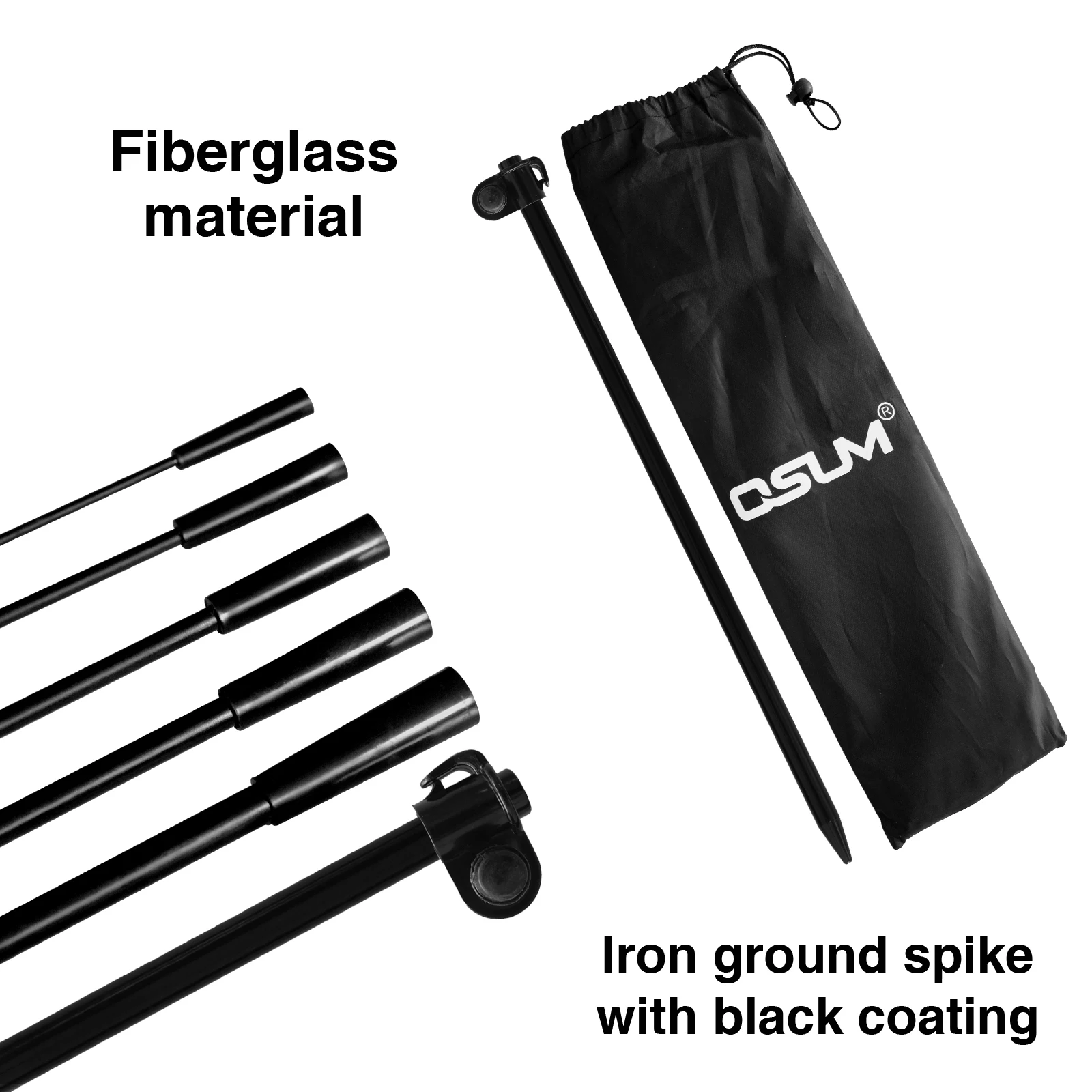 FSFLAG 1 шт. 210 см пляжный флаг для буфета с флагштоком рекламная акция наружный