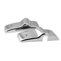 2pcs mirror covers chrome bracket door mirrors for freightliner century columbia drop shipping
