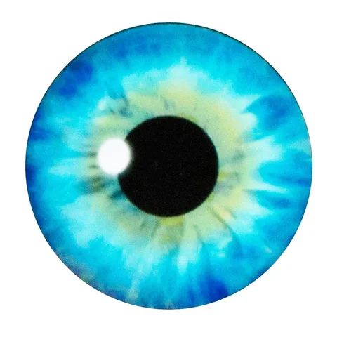 Стеклянные кабошоны "Глаза дракона", набор из 30 штук