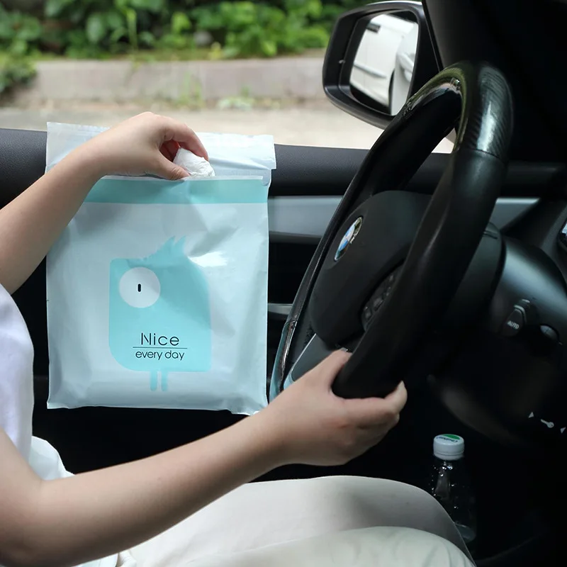 

One-time Use Mini Garbage Bags for Desktop and Car
