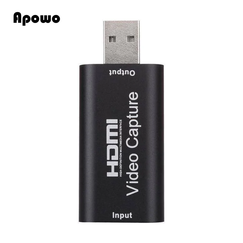 

Mini HD 1080P HDMI-compatible To USB 2.0 Video Capture Card Game Recording Box for Computer Youtube OBS Etc. Live Streaming