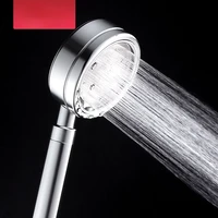 metal anion shower space aluminum pressurized water saving shower head aluminum pressurized filter shower head