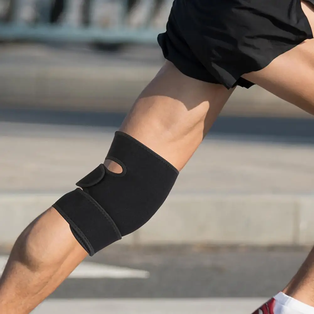 Мягкая удобная поддержка колена защита от холода Регулируемая посадка тонкая