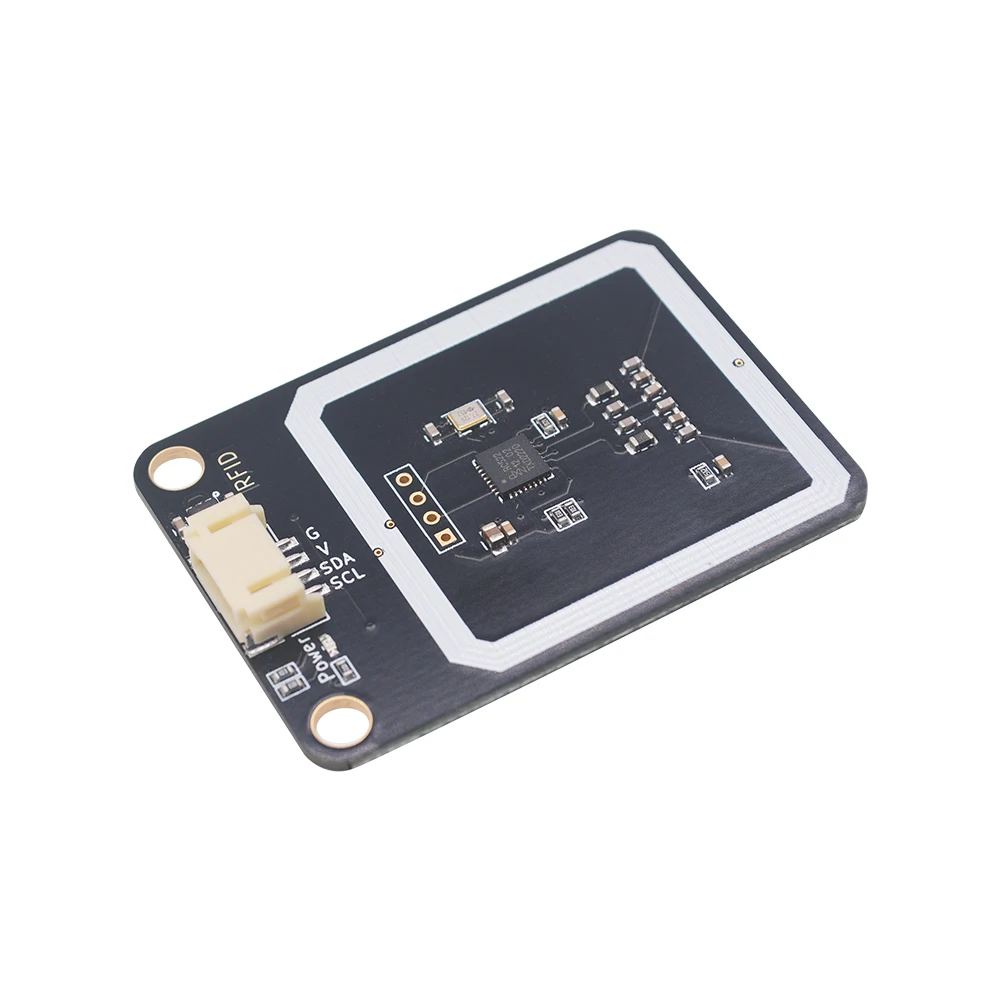 Фото Модуль NFC RFID RC522 MFRC-522 PN532 RDM6300, комплекты S50 13.56 МГц 125 кГц с тегами, I2C, запись и чтение для Arduino/ESP32/Raspberry Pi №4