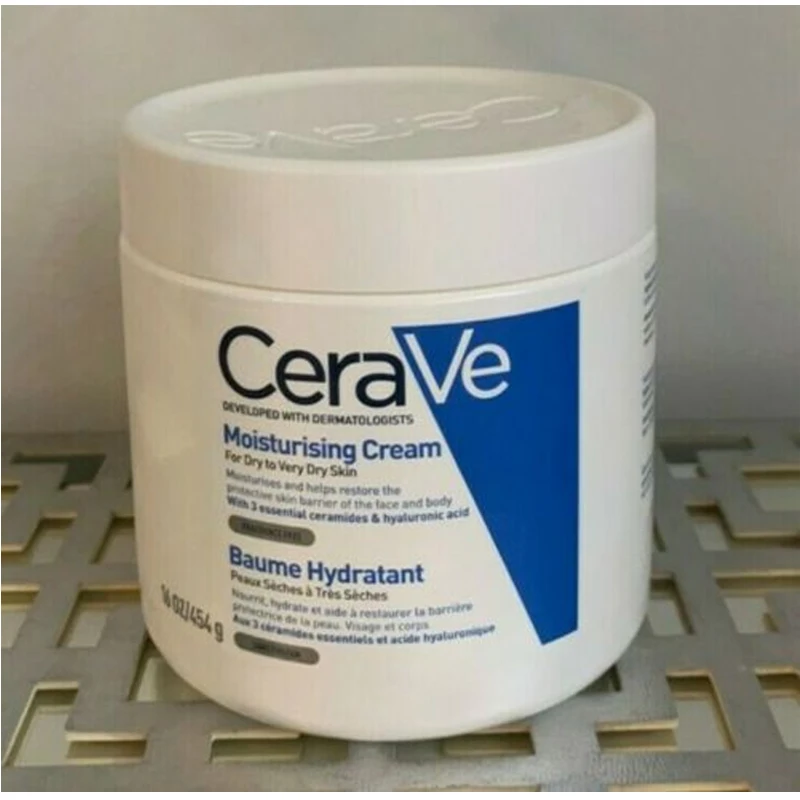 

CERAVE Moisturising Cream Jar 340g /454g Face Body Hand Dry Sensitive Skin Eczema