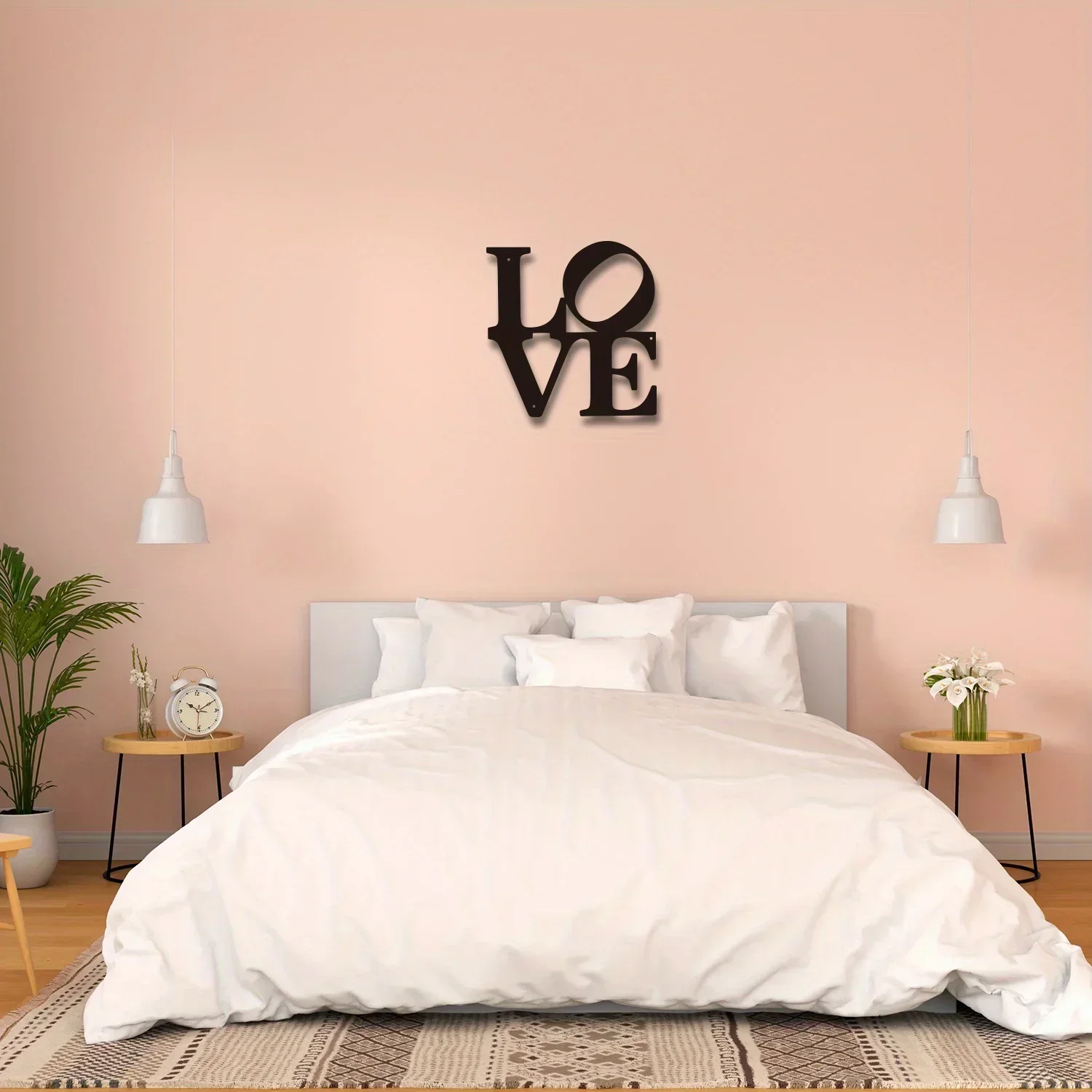Металлическое железо Love Wall Art настенное искусство Романтические подарки Декор