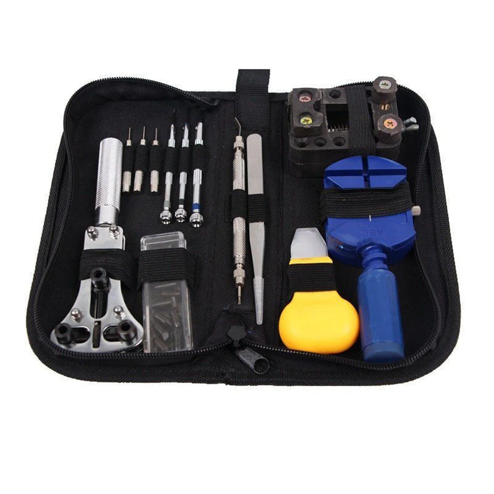 

Watch Repair Tool Set Watch Case Opener Link Spring Bar Remover Fixed Clock Tools Screwdrivers Kit