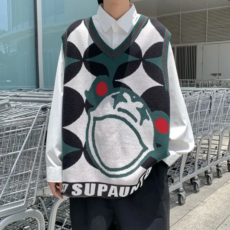 Мужская одежда модная винтажная уличная в стиле Харадзюку Y2K эстетический