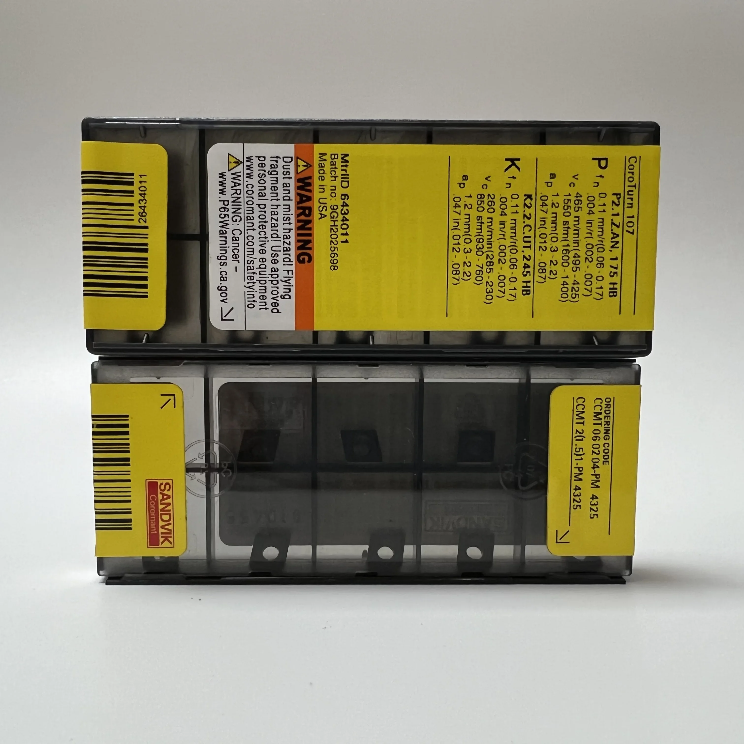 CCMT 060204 -KM 3225 Лезвие из сплава -ПМ 4325