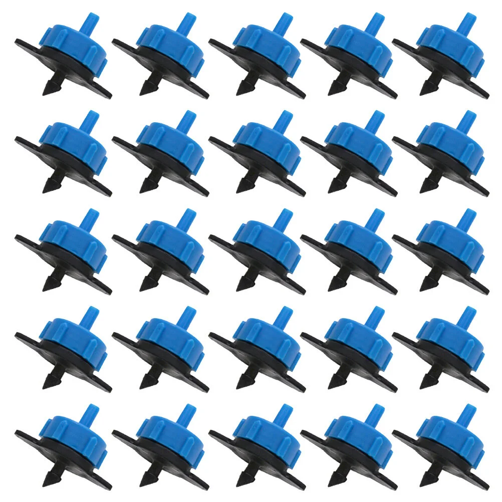 

50 Pcs Drip Irrigation Outdoor Emitters Water Drop Parts Dripper Sprinkler Dripping Balcony Tools