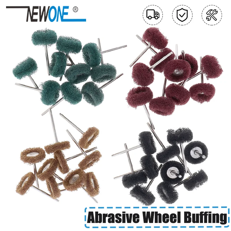 Абразивное колесо с хвостовиком 1/8 дюйма 3 2 мм для полировки металлической