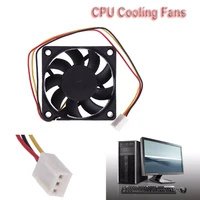 60x60x15mm 3 pin 12v case computer cooler cooling fan pc black high quality