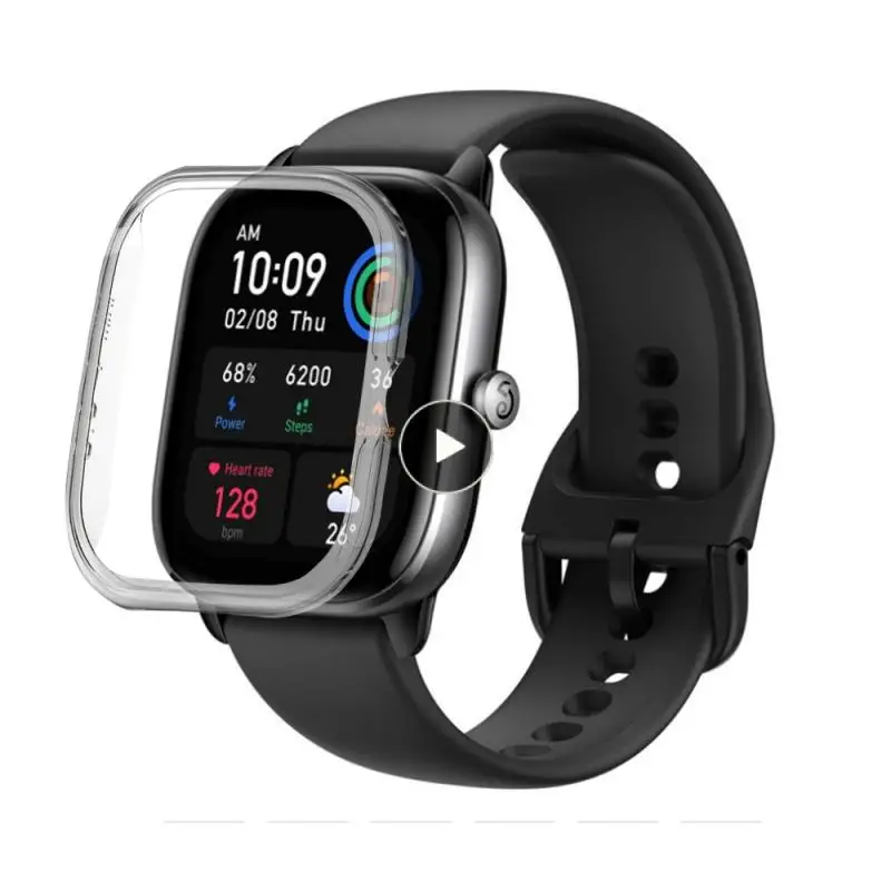 

Hot Watch Protective Case Bumper Screen Protector Case For Amazfit Gts 4 Mini Smart Watch Cover Watch Accessories Watch Shell