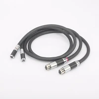 audiocrast silver plated rca to xlr female audio interconnect cable hifi
