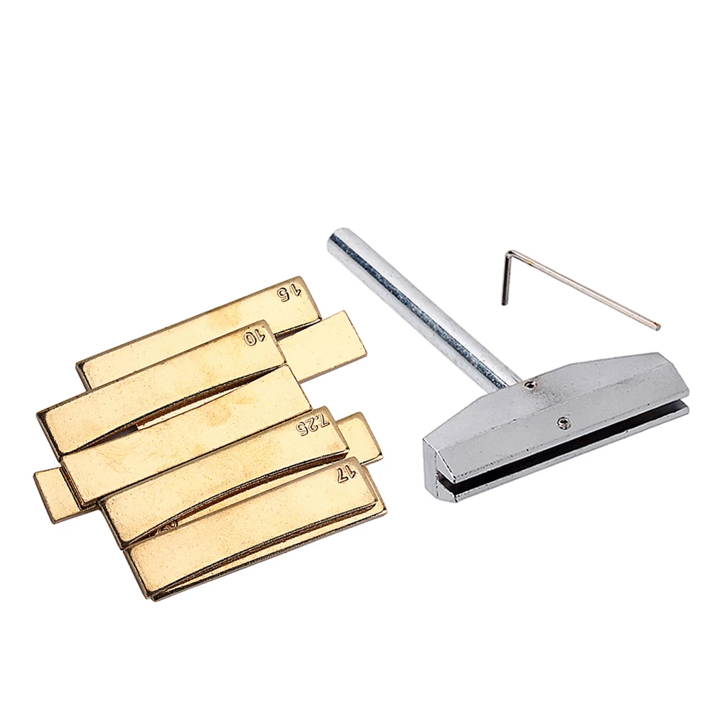 

Professional Rustproof Fingerboard Press Caul Insert Adjustable Lightweight Electric Guitar Repair Tool Alloy Fretboard