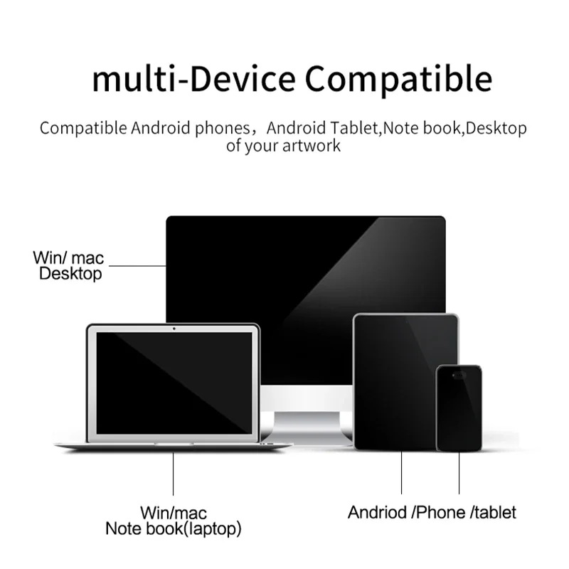 Профессиональный графический планшет для рисования 10x6 дюймов 12 Экспресс-клавиш