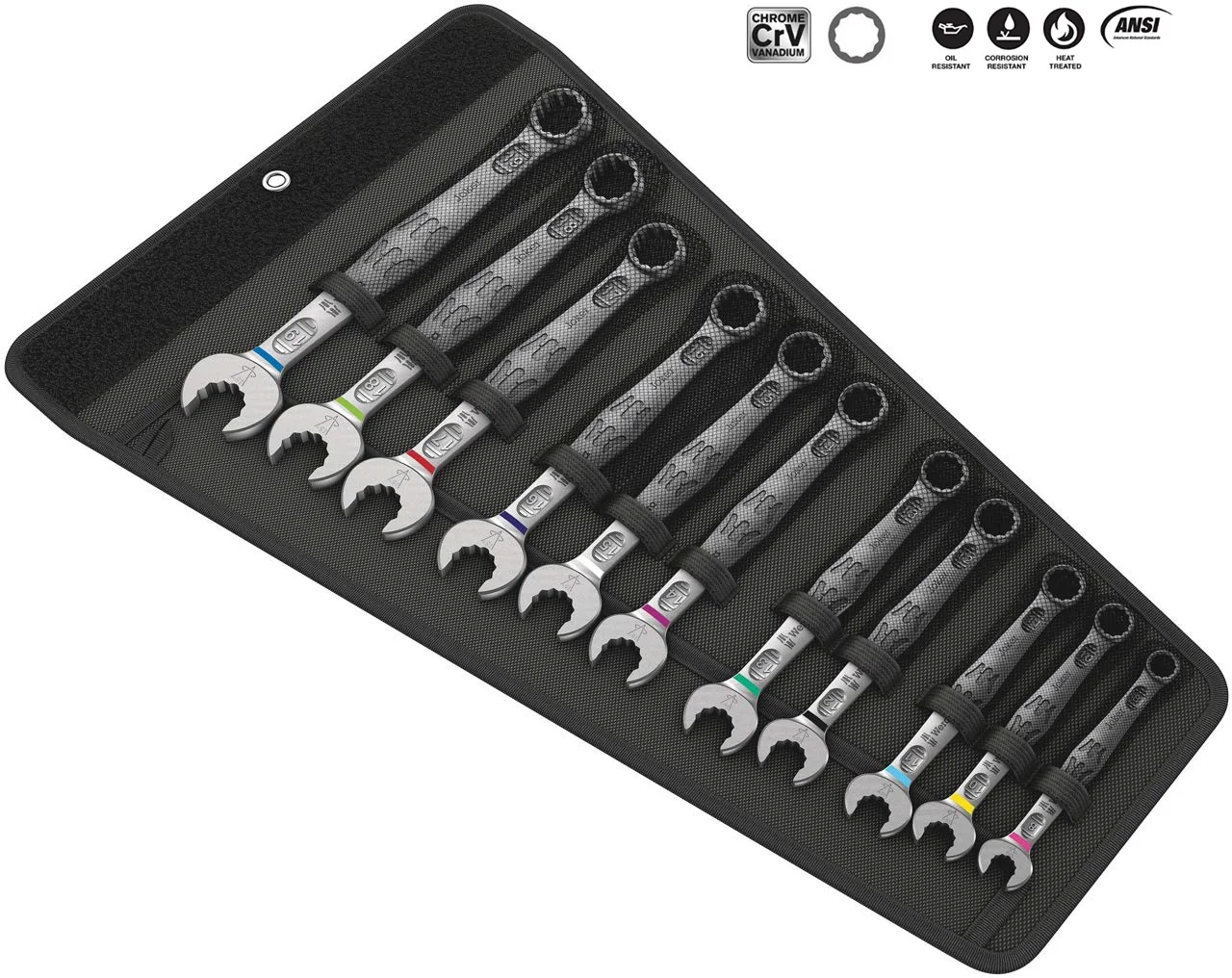 

Hardware Repair Open Dual-Purpose 11Pcs Wrenches Set Auto Repair Plum Joker Wrench 15° Swivel Angle For Tight Spaces,8mm-19mm