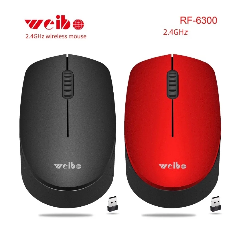 

Mouse Óptico Sem Fio Wireless 1600DPI/2.4GHz Usb 3.0 Rf6300