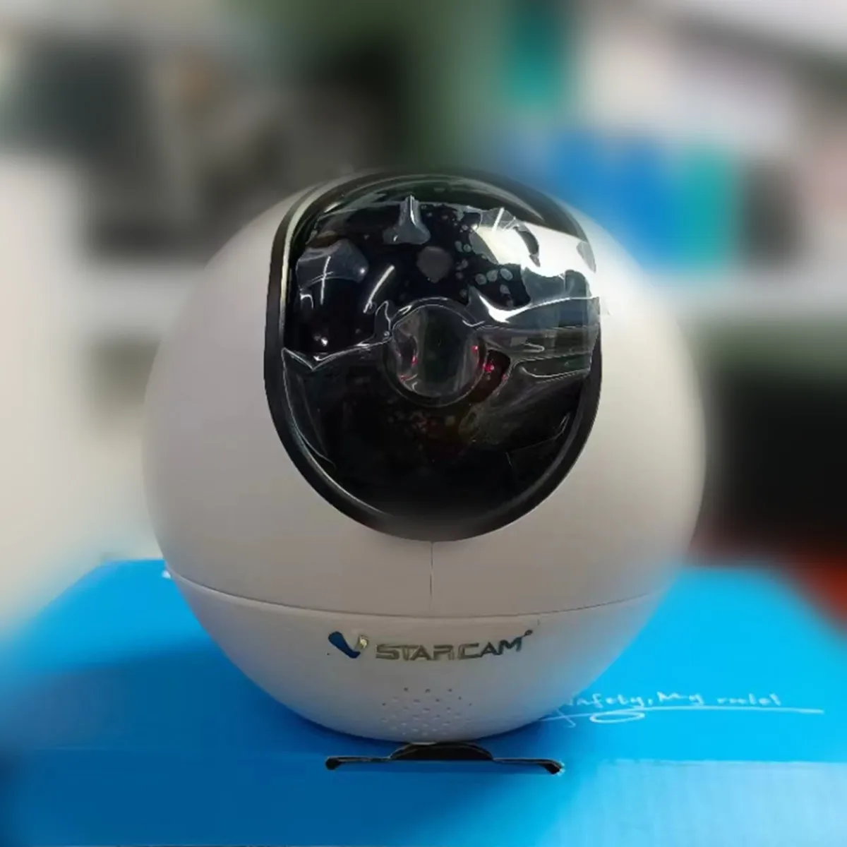 Vstarcam CS990 3MP 1296P Беспроводная интерком-IP-камера PTZ IP Dome с функцией реального времени, автоматического слежения и идентификации ИИ.