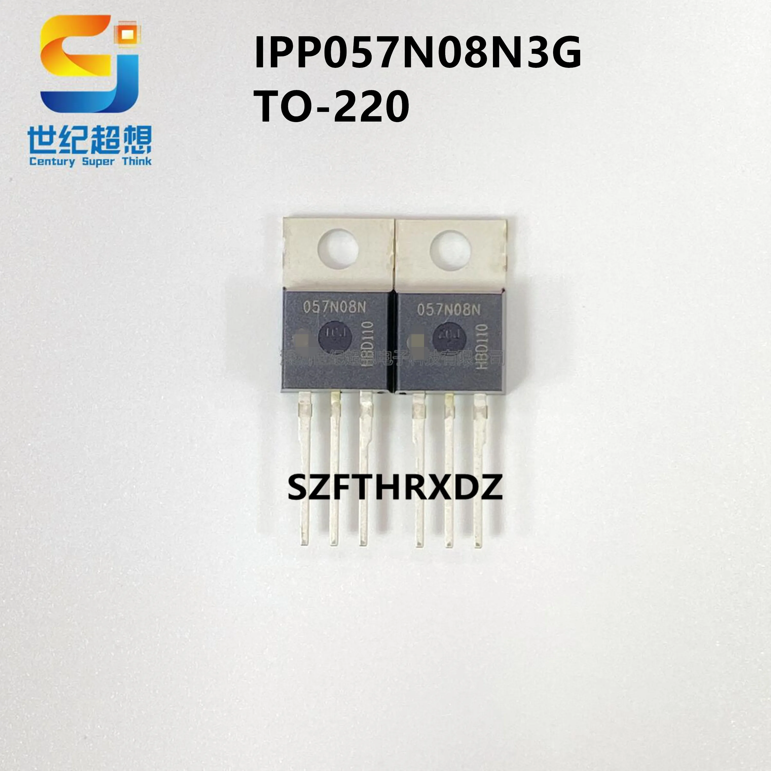 

10 шт. 100% новый импортный оригинальный IPP057N08N3G 057N08N 80 в 80 А 150 Вт TO220 полевой транзистор MOSFET