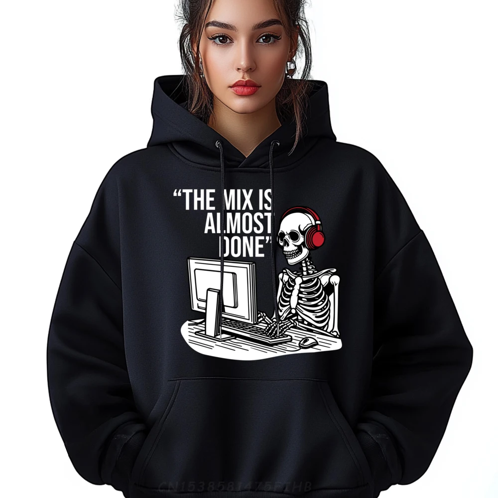 Микс почти Done Аудиотехник Звуковой инженер Графический дизайнер Толстовка с