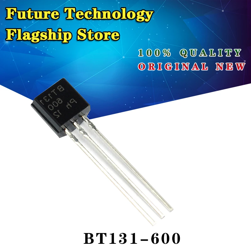 20 шт./лот Φ BT131 TO-92 Triacs 600V 1A новая Оригинальная фотография