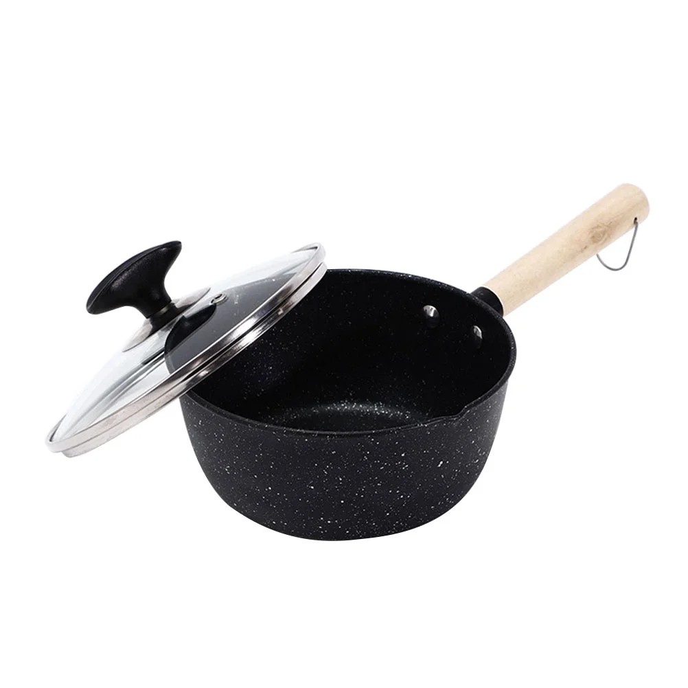 

Pot Saucepanpan Saucesoup Small Lid Nonstick Warmer Butter Steel Stickcookware Non Cooking Steam Stainless Noodle Baby Pasta