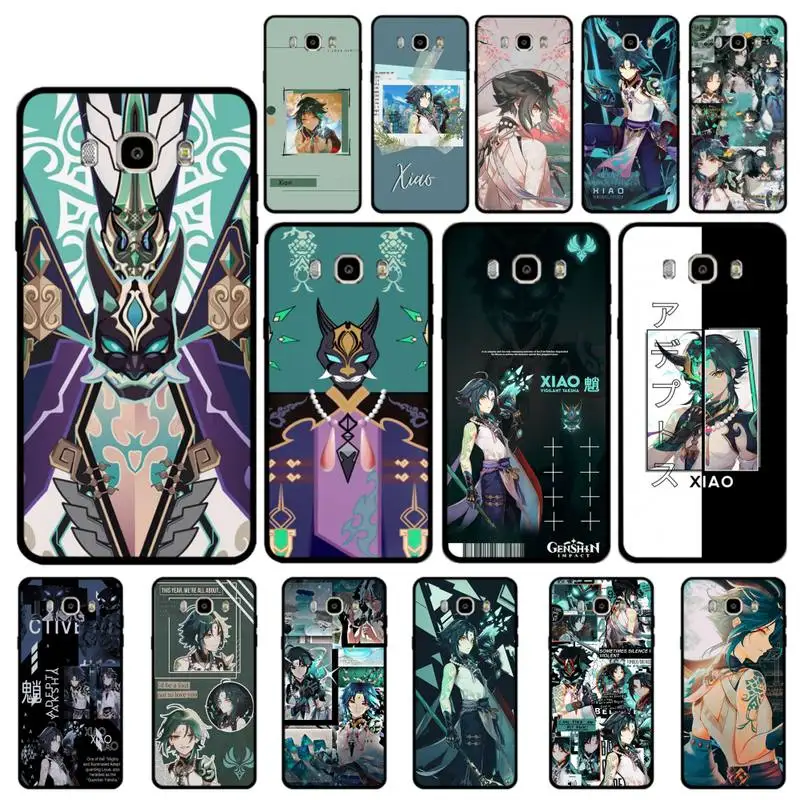 

MaiYaCa Xiao Genshin Impact Phone Case for Samsung J 4 5 6 7 8 prime plus 2018 2017 2016 J7 core